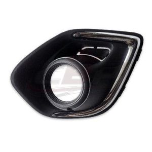 Fog Lamp Bezel Front Driver Side Mitsubishi Outlander Sport 2013-2015 With Chrome Trim , MI1038116