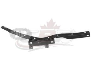 Bumper Side Plate Front Upper Driver Side Mitsubishi Outlander 2007-2009 Steel , MI1042102
