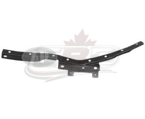 Bumper Side Plate Front Upper Passenger Side Mitsubishi Outlander 2007-2009 Steel , MI1043102