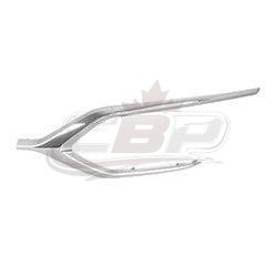 Fog Lamp Bezel/Cover Trim Front Driver Side Mitsubishi Mirage Hatchback 2017-2020 Chrome , MI1046105