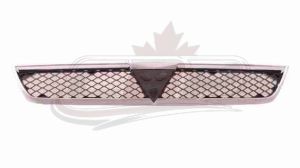 Grille Chrome/Black Mitsubishi Lancer 2008-2015 Exclude Evolution Models, Mi1200255U