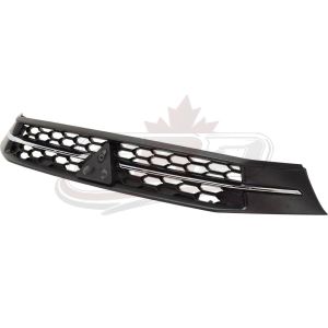 Grille Mitsubishi Outlander Sport 2018-2019 Matte Black With Chrome Moulding , MI1200274