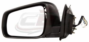 Mirror Driver Side Mitsubishi Lancer Sportback 2010-2014 Power Heated Textured , MI1320132
