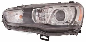 Head Lamp Driver Side Mitsubishi Lancer Sportback 2009-2014 Hid Evolution High Quality , MI2502148