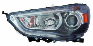 Head Lamp Driver Side Mitsubishi Outlander Sport 2011-2019 Halogen Capa, Mi2502160C