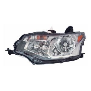Head Lamp Driver Side Mitsubishi Outlander 2014-2015 Halogen Exclude Sport Models Capa, Mi2502163C