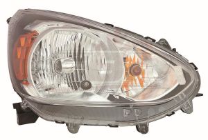 Head Lamp Driver Side Mitsubishi Mirage Hatchback 2014-2020 Halogen High Quality , MI2502164