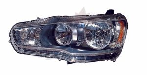 Head Lamp Passenger Side Mitsubishi Lancer Evolution 2008-2009 Halogen To Nov 01 2008 Capa, Mi2503139C