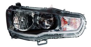 Head Lamp Passenger Side Mitsubishi Lancer Sportback 2009-2015 Halogen From Nov 2 2008 High Quality , MI2503158
