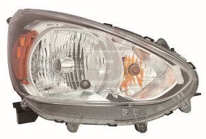 Head Lamp Passenger Side Mitsubishi Mirage Hatchback 2014-2020 Halogen Capa, Mi2503164C
