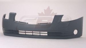 Bumper Front Nissan Maxima 2004-2006 Primed With Fog Lamp Hole Capa , NI1000211C