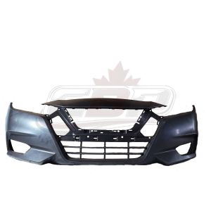 2020-2022 Nissan Versa Sedan Bumper Front Primed , NI1000333