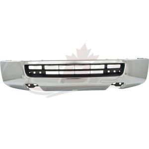 Bumper Face Bar Front Nissan Nv3500 2012-2021 Chrome Without Fog Lamps Steel , NI1002145