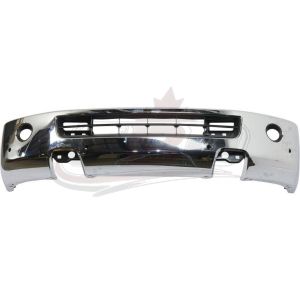 Bumper Face Bar Front Nissan Nv2500 2012-2021 Chrome With Fog Lamps , NI1002147