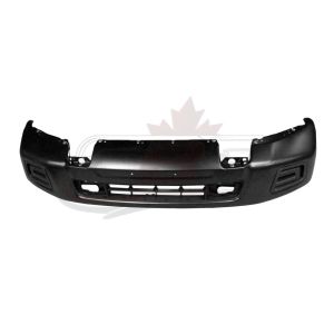 Bumper Face Bar Front Nissan Titan Xd 2016-2019 Black Without Sensor/Fog Lamps, Ni1002148