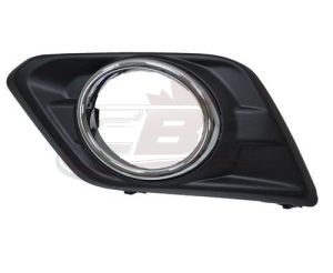 Fog Lamp Bezel Front Driver Side Nissan Rogue 2014-2016 Exclude Select, Ni1038132U
