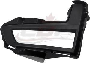 2017–2020 Nissan Rogue Hybrid Fog Lamp Bezel Front Driver Side Black , NI1038149