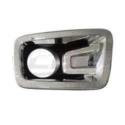 Fog Lamp Bezel Front Passenger Side Nissan Titan Xd 2016-2019 With Chrome Front , NI1039152