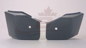 Bumper End Rear Driver Side Nissan Armada 2004 Primed With Sensor Hole , NI1116101