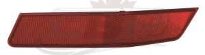 Reflector Rear Driver Side Nissan Rogue 2017-2020 Capa