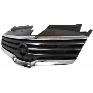 Grille Nissan Altima Hybrid 2007-2009 Chrome/Black , NI1200221