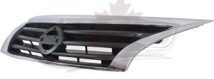 Grille Nissan Altima Sedan 2013-2015 Black With Chrome Front , NI1200250