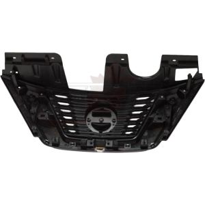 Grille Nissan Rogue Hybrid 2017 Glossy Black With Chrome Moulding/ Camera/Sv Premium Pkg Without Adaptive Cruise , NI1200281