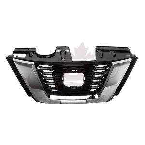 2018–2020 Nissan Rogue Grille Chrome/Textured Black For Use , NI1200291