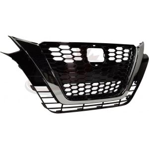 2019-2022 Nissan Altima Sedan Grille Ptd Black With Chrome , NI1200292