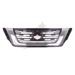 2017–2020 Nissan Pathfinder Grille Ptd Silver-Black Without , NI1200296U