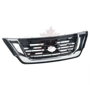 2017–2020 Nissan Pathfinder Grille Ptd Silver-Black Without , NI1200296