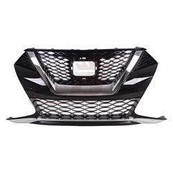 2019-2023 Nissan Maxima Grille Front Ptd Black With Chrome , NI1200297