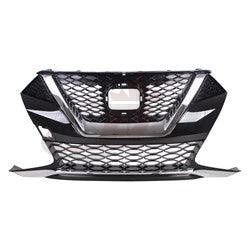 2019-2023 Nissan Maxima Grille Ptd Black With Camera Sr Model , NI1200299
