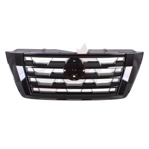 2021-2024 Nissan Armada Grille Front Ptd Black With Black , NI1200328