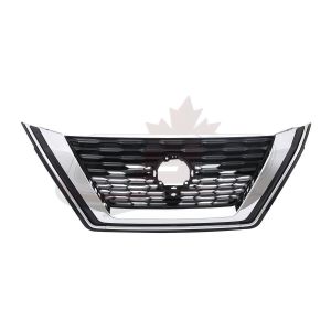 2021-2023 Nissan Rogue Grille Front Gloss Black With Chrome , NI1200329