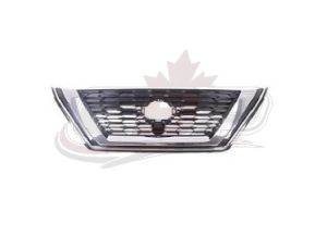 2021-2023 Nissan Rogue Grille Front Gloss Black With Chrome , NI1200330
