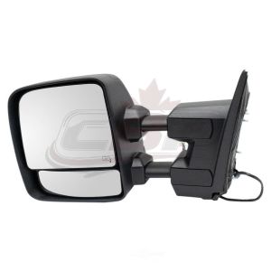 Mirror Driver Side Nissan Titan Xd 2016-2021 Power Heated Textured Black Without Dimming Glass With Signal/Puddle Lamp/Tow Style , NI1320307