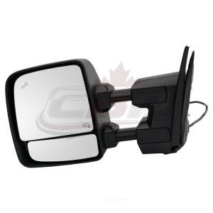 Mirror Driver Side Nissan Titan Xd 2016-2021 Power Heated Without Dimming Glass With Blind Spot/Signal/Puddle Lamp/Tow Style , NI1320308