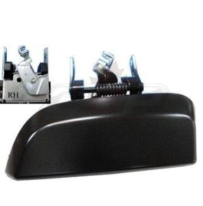 Door Handle Rear Outer Passenger Side Nissan Pathfinder 2005-2009 Black Ptm , NI1521105