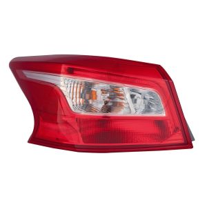 Tail Lamp Driver Side Nissan Sentra 2016-2019 (Body Mounted)High Quality Capa, Ni2804108C