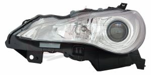 Head Lamp Driver Side Scion Fr-S 2013-2016 Halogen Capa, Sc2502104C