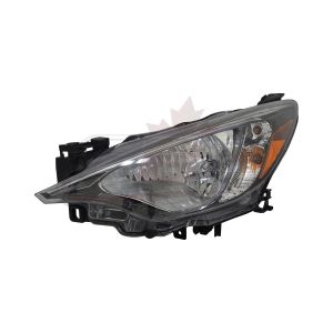 Head Lamp Driver Side Toyota Yaris Hatchback 2020 Halogen Capa, Sc2502106C