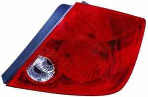 Tail Lamp Passenger Side Scion Tc 2005-2007 Red/Clear Capa, Sc2819102C