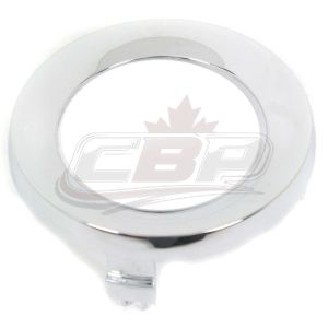 Fog Lamp Rim Front Driver Side/Passenger Side Subaru Forester 2009-2013 Chrome , SU1038100