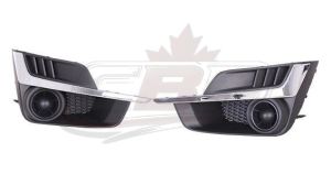 Fog Lamp Cover Front Driver Side Subaru Impreza 2015-2016 With Chrome Moulding , SU1038109
