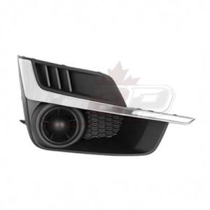 Fog Lamp Cover Front Passenger Side Subaru Impreza 2015-2016 With Chrome Moulding , SU1039109