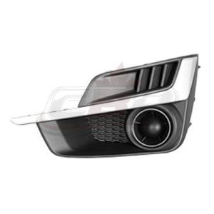 Fog Lamp Cover Front Passenger Side Subaru Impreza 2015-2016 With Painted Silver Moulding , SU1039111