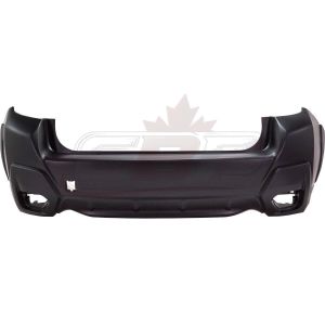 2018-2023 Subaru Crosstrek Bumper Rear Primed With Textured , SU1100187C