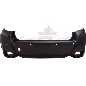 2018-2023 Subaru Crosstrek Bumper Rear Primed With Textured , SU1100188