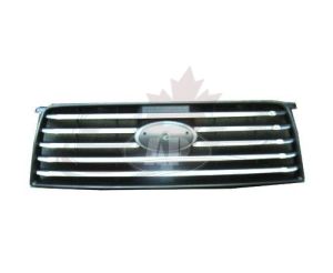 Grille Subaru Forester 2006-2008 Painted-Silver (Base Model Without Sport) , SU1200136